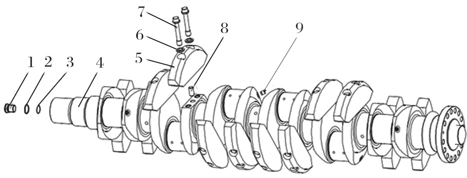 柴油機(jī)曲軸裝配圖.png